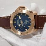 Best Replica Panerai Luminor Submersible ROSE GOLD Watch - PAM 671